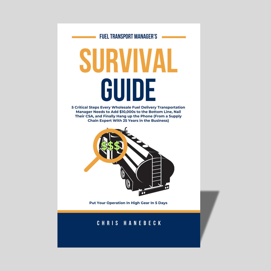 Cover of a book, Fuel Transport Manager's Survival Guide.